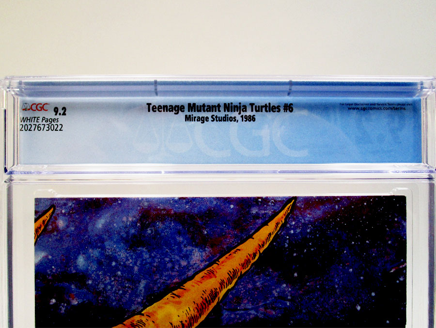 Teenage Mutant Ninja Turtles #6 Cover C 1st Ptg CGC 9.2