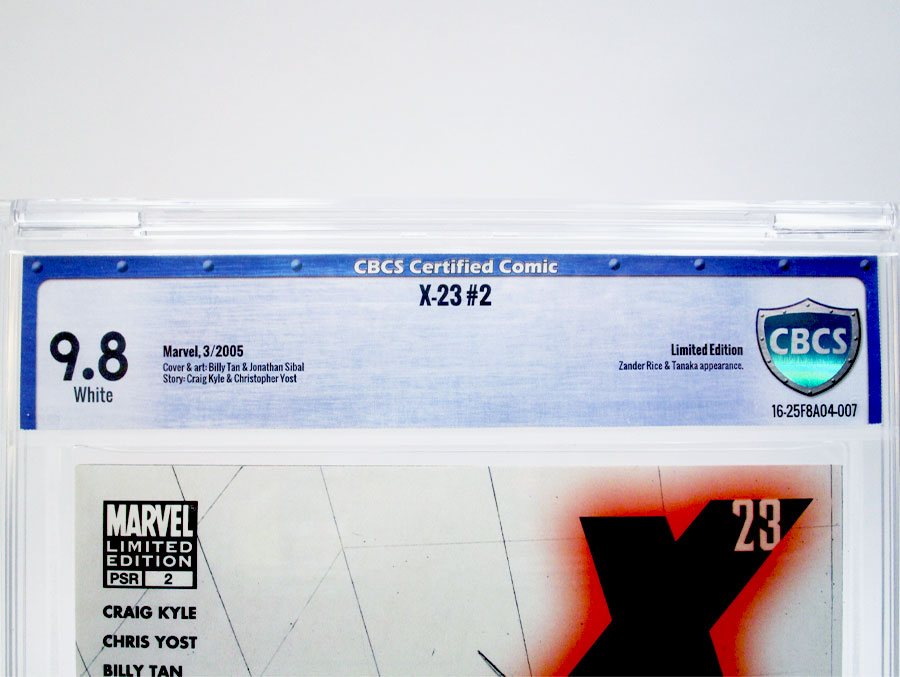 X-23 #2 Cover C Limited Edition Variant Cover CBCS 9.8