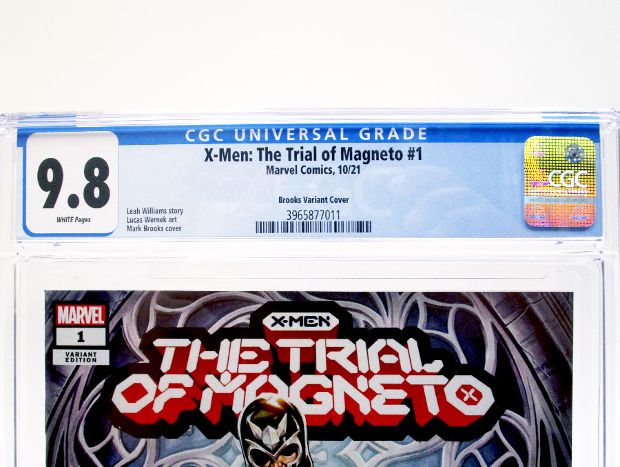 X-Men Trial Of Magneto #1 Cover L Variant Mark Brooks Cover CGC 9.8