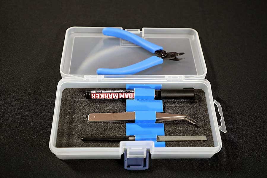 Mr. Hobby Tools - Mr. Basic Tool Set For Plastic Model Kits (Version 2)