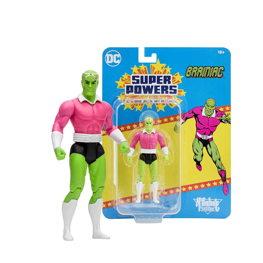 DC Direct Super Powers Brainiac 1st Appearance 5-Inch Action Figure