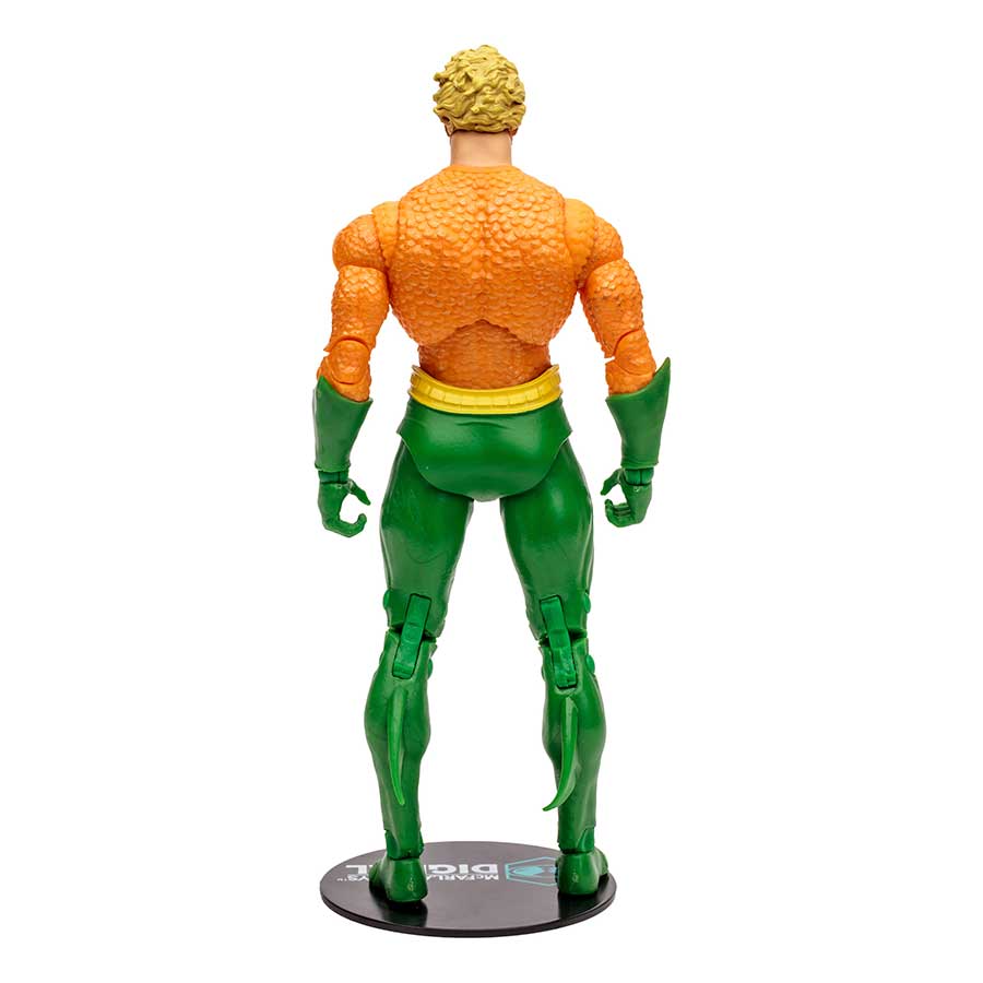 DC Multiverse Digital 7-Inch Action Figure Wave 1 - Classic Aquaman