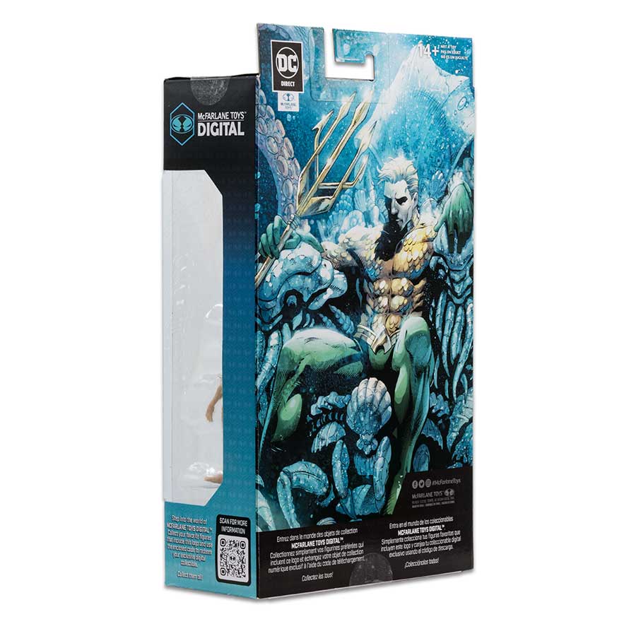 DC Multiverse Digital 7-Inch Action Figure Wave 1 - Classic Aquaman