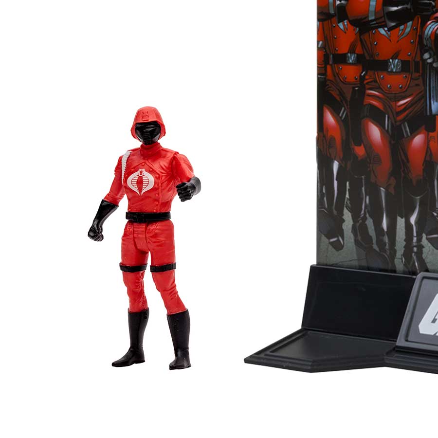 GI Joe 3-Inch 2-Pack Action Figure Wave 1 - Cobra Commander & Crimson Guard