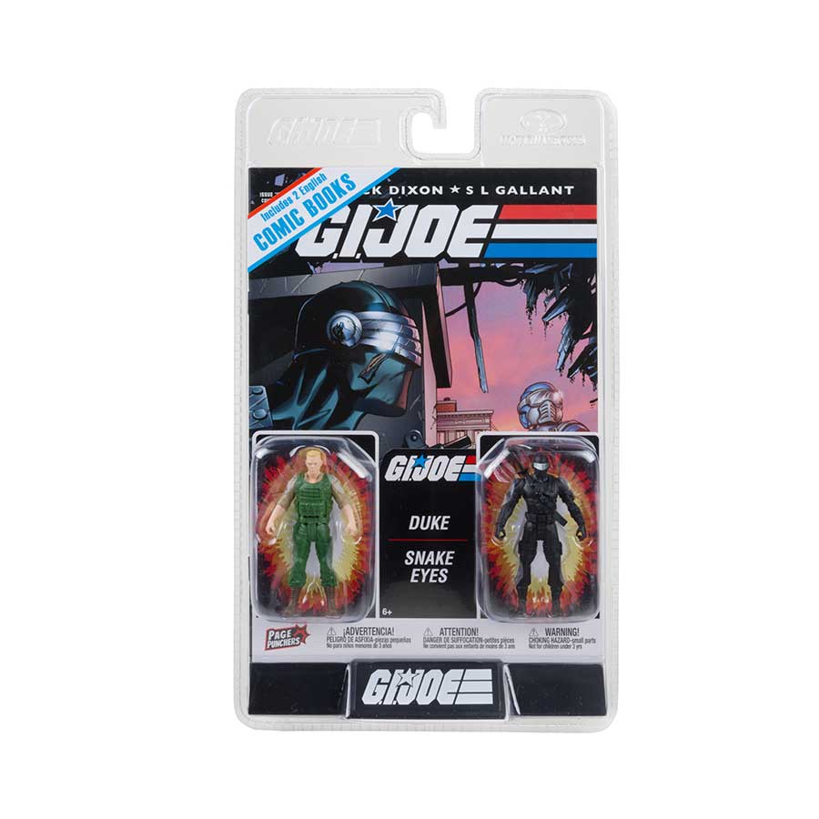 GI Joe 3-Inch 2-Pack Action Figure Wave 1 - Duke & Snake Eyes