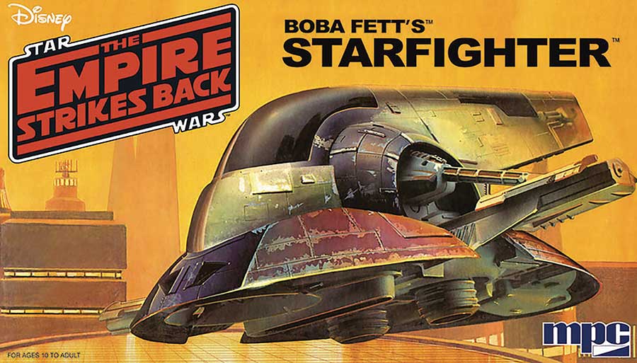 MPC Star Wars The Empire Strikes Back Boba Fetts Starfighter 1/85 Scale Model Kit
