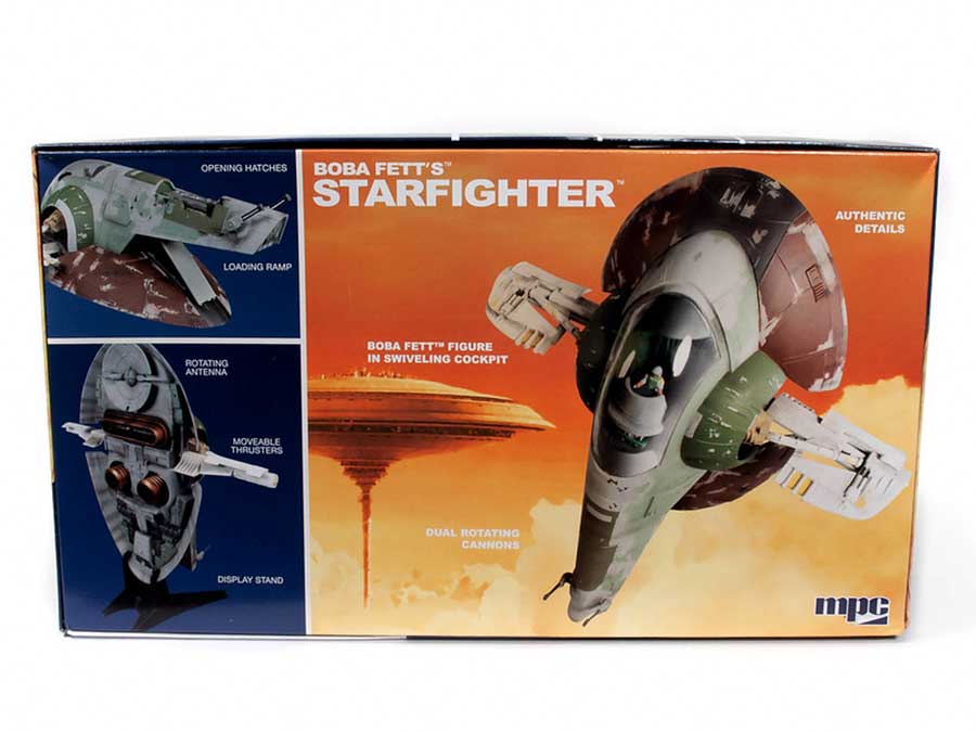 MPC Star Wars The Empire Strikes Back Boba Fetts Starfighter 1/85 Scale Model Kit