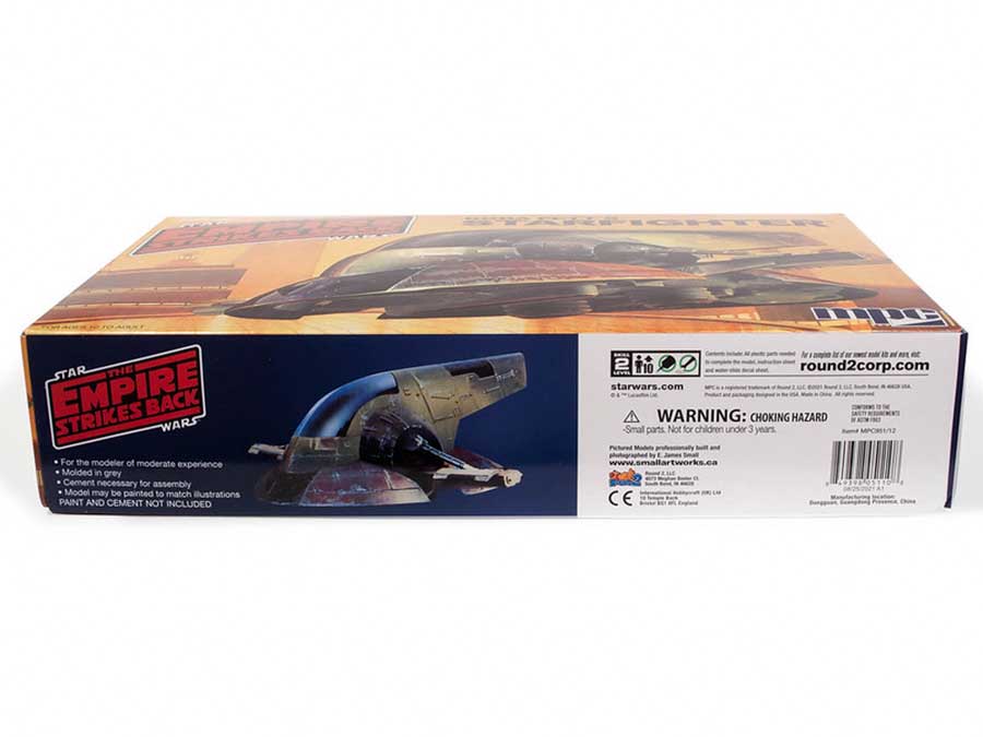 MPC Star Wars The Empire Strikes Back Boba Fetts Starfighter 1/85 Scale Model Kit