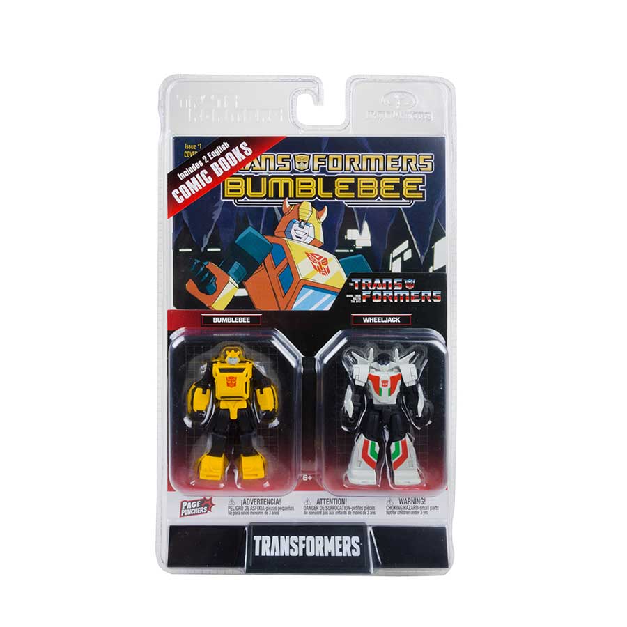 Transformers 3-Inch 2-Pack Action Figure Wave 1 - Bumblebee & Wheeljack