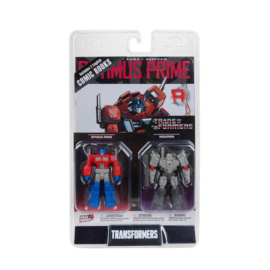 Transformers 3-Inch 2-Pack Action Figure Wave 1 - Optimus Prime & Megatron