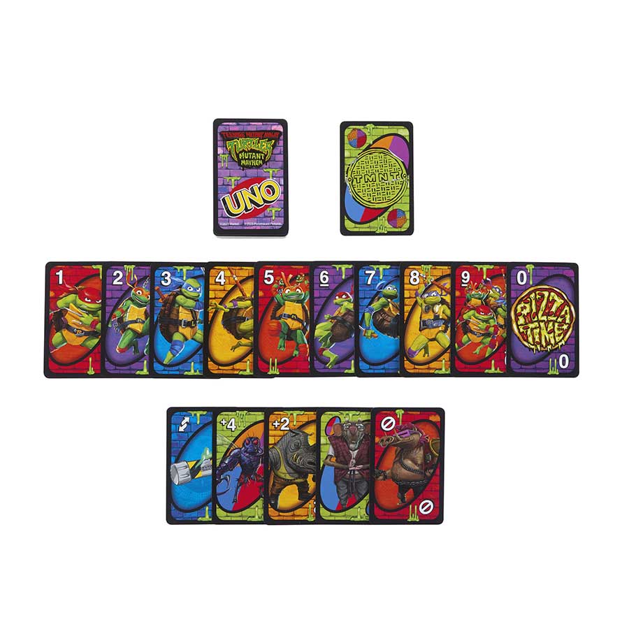 UNO Teenage Mutant Ninja Turtles Card Game