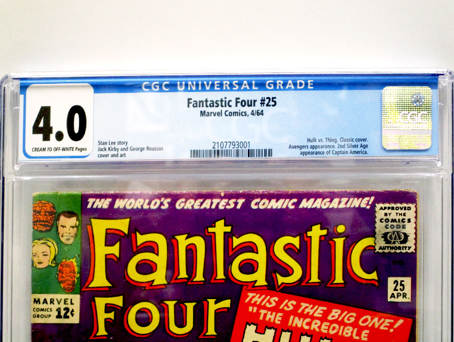 Fantastic Four #25 Cover C CGC 4.0