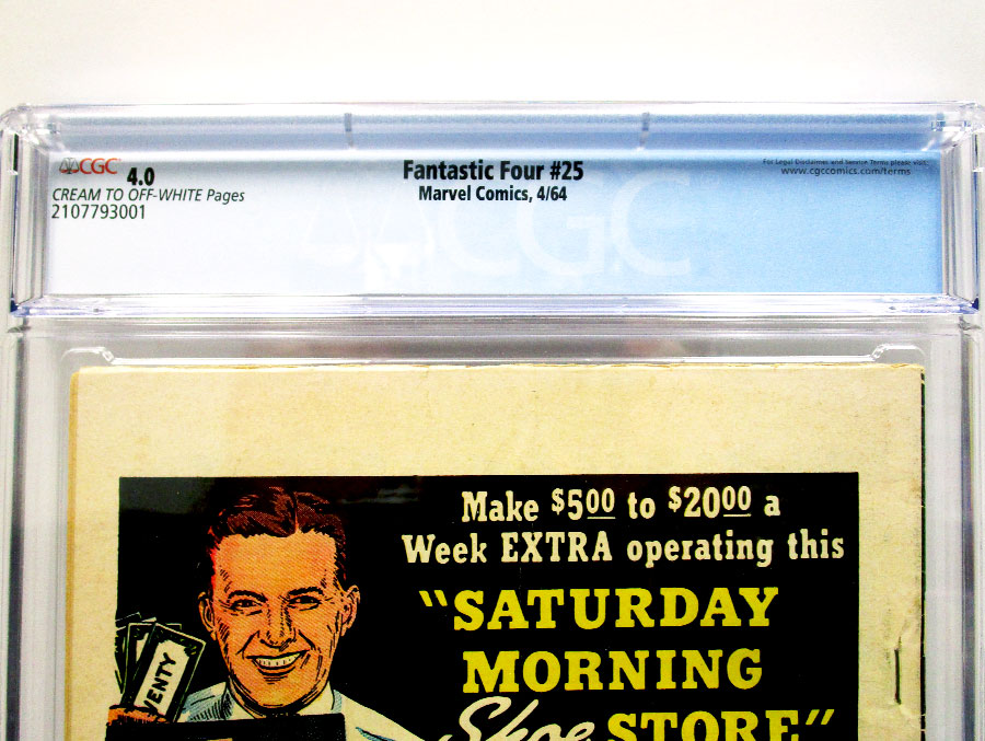 Fantastic Four #25 Cover C CGC 4.0