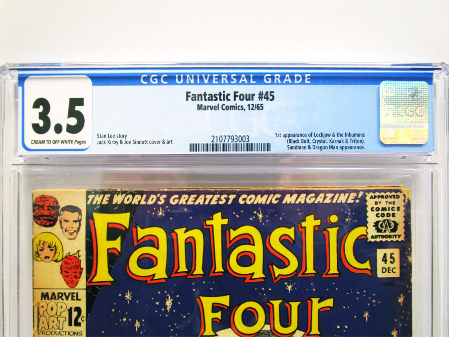 Fantastic Four #45 Cover B CGC 3.5