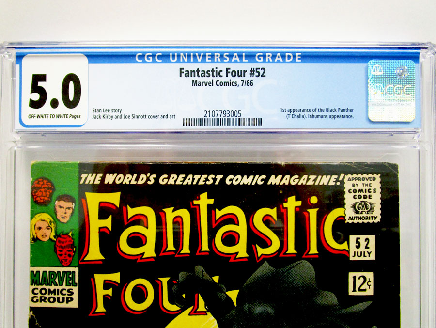 Fantastic Four #52 Cover E CGC 5.0