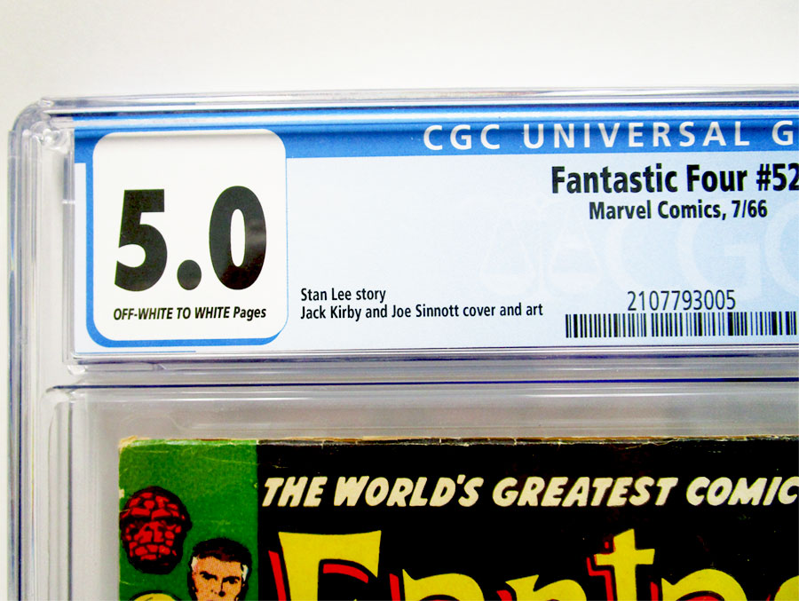 Fantastic Four #52 Cover E CGC 5.0