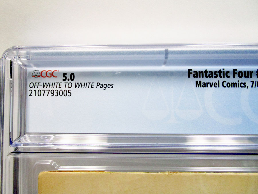 Fantastic Four #52 Cover E CGC 5.0