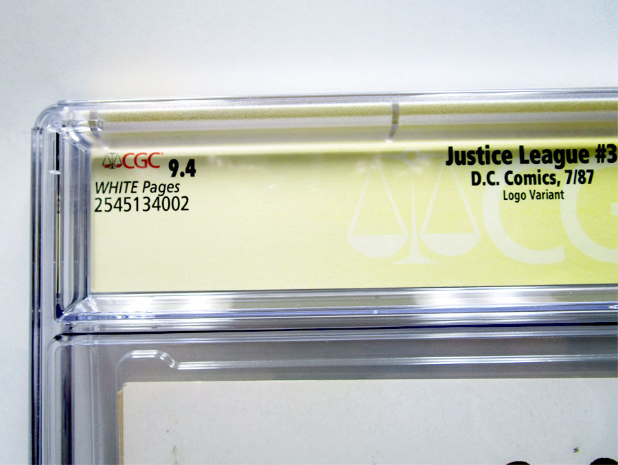 Justice League #3 Cover C Superman Test Logo Variant CGC Signature Series 9.4 Signed By Kevin Maguire