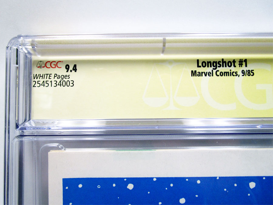 Longshot #1 Cover B CGC Signature Series 9.4 Signed By Arthur Adams & Whilce Portacio