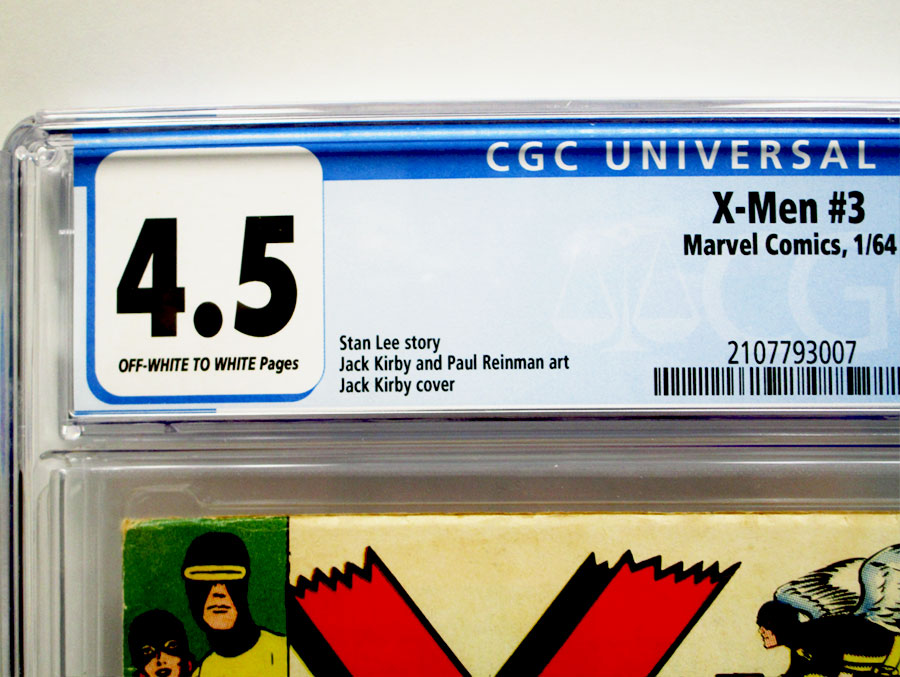 X-Men Vol 1 #3 Cover D CGC 4.5