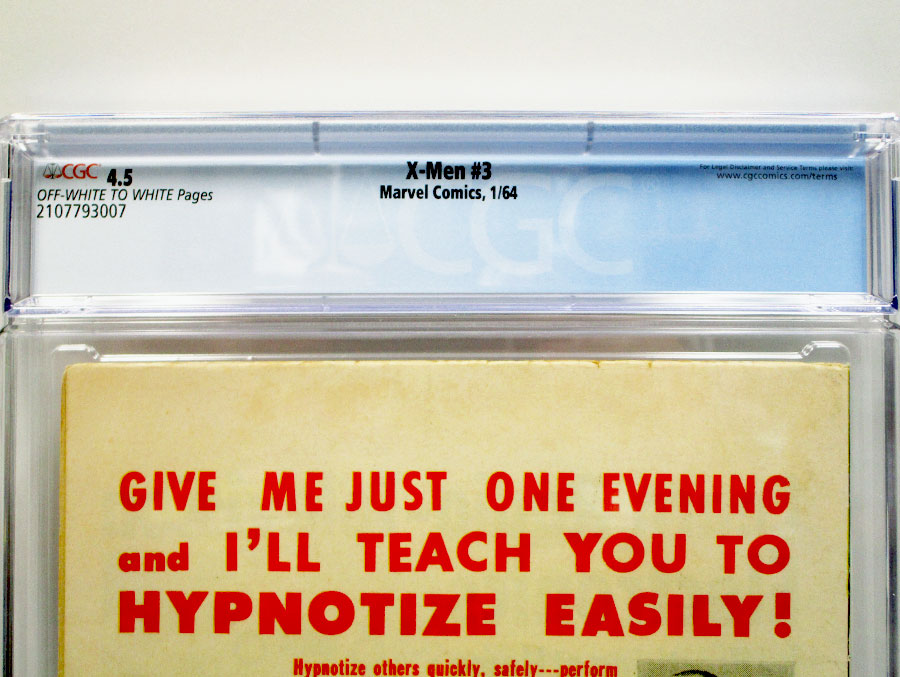 X-Men Vol 1 #3 Cover D CGC 4.5