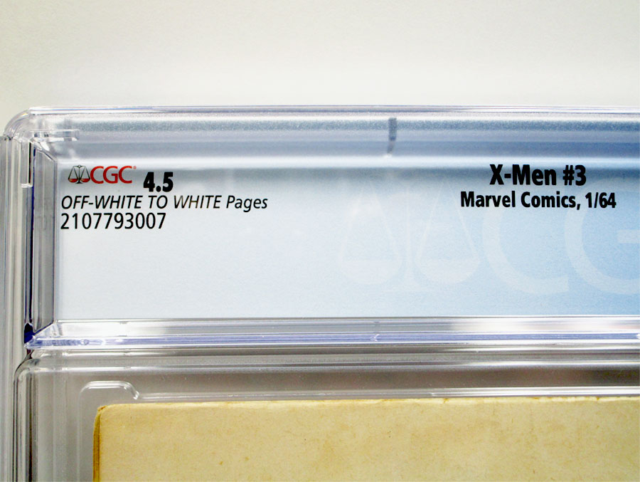 X-Men Vol 1 #3 Cover D CGC 4.5