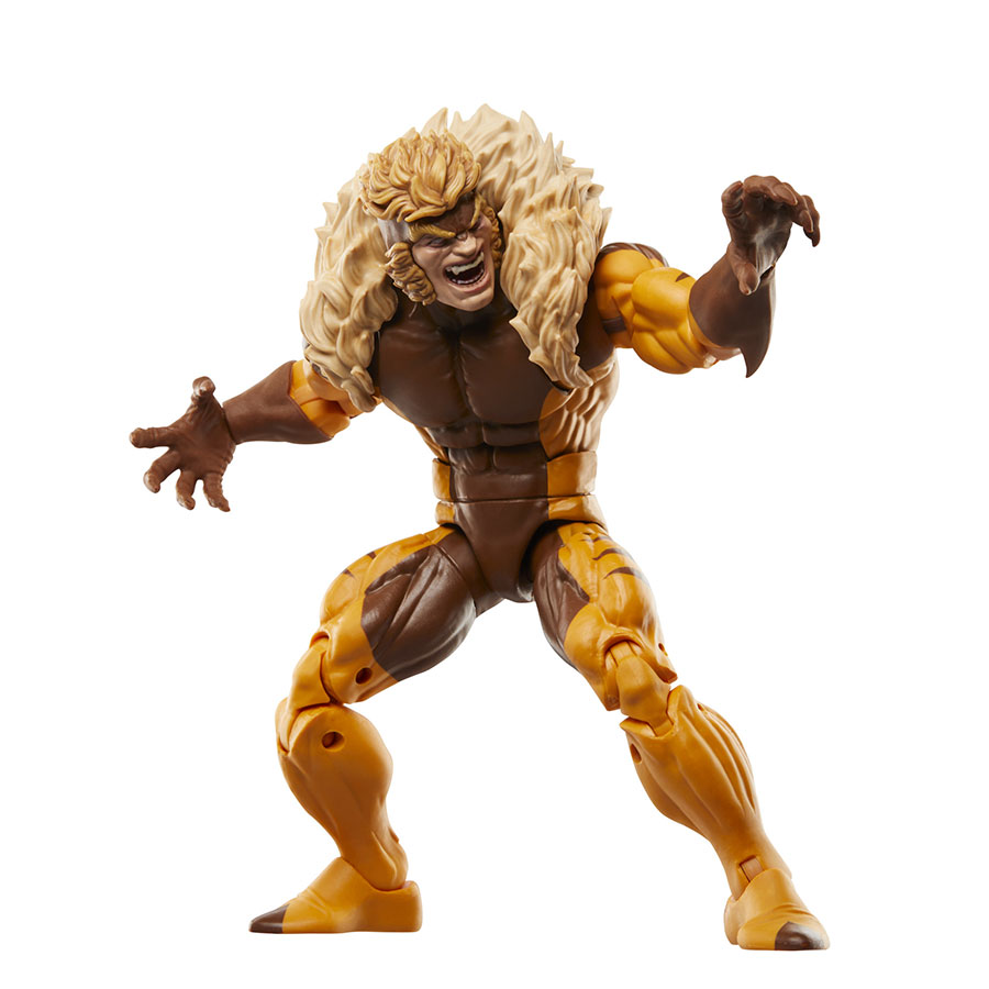 Marvel Legends Wolverine 50th Anniversary Wolverine vs Sabretooth 2-Pack 6-Inch Action Figure