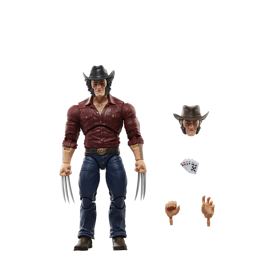 Marvel Legends Wolverine 50th Anniversary Wolverine vs Sabretooth 2-Pack 6-Inch Action Figure
