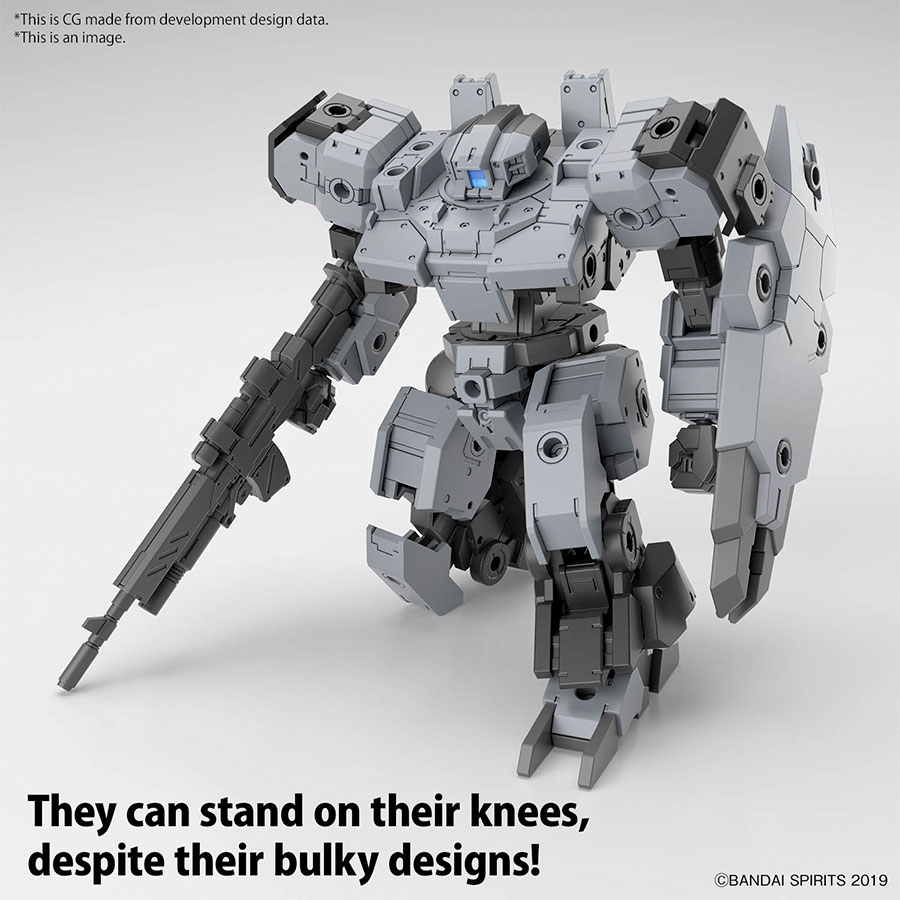 30 Minutes Missions 1/144 Kit #59 eEXM-9 Baskyrotto (Gray)