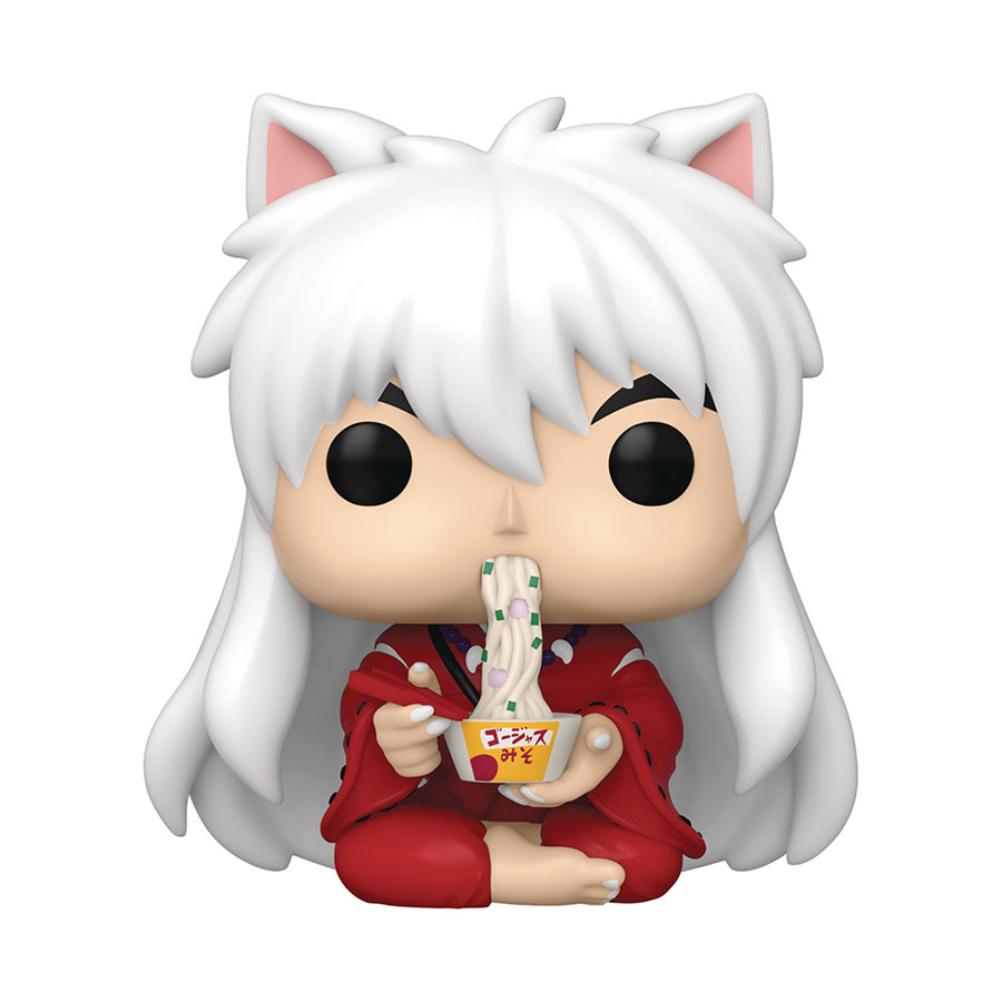 POP Animation Inu Yasha Inu Yasha Eating Noodles Vinyl Figure