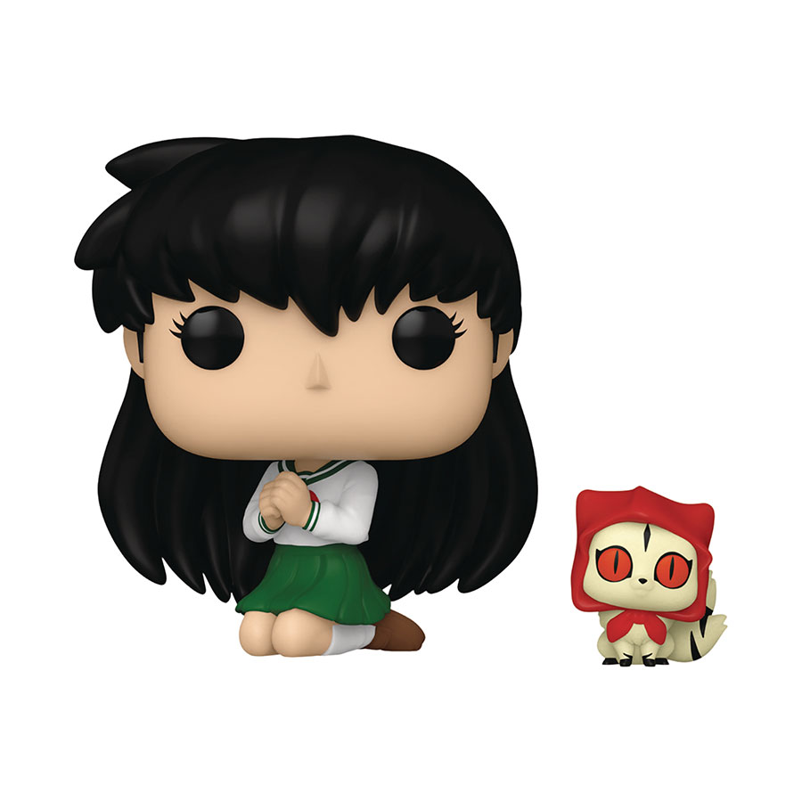 POP & Buddy Inu Yasha Kagome With Kirara Vinyl Figure