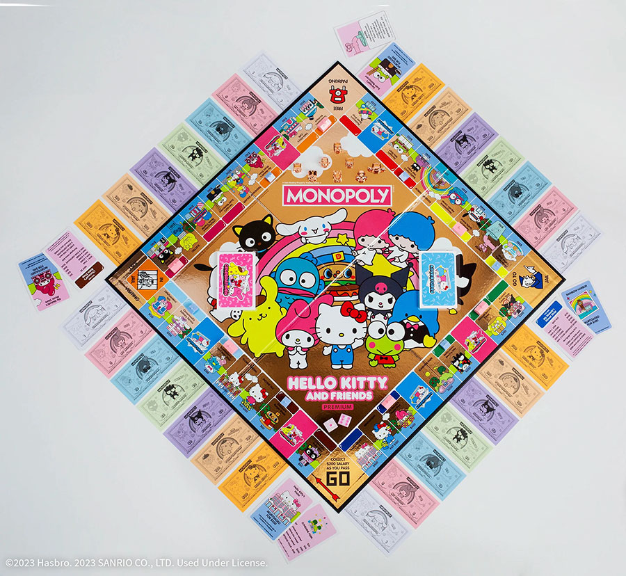 Monopoly Hello Kitty And Friends Premium Board Game
