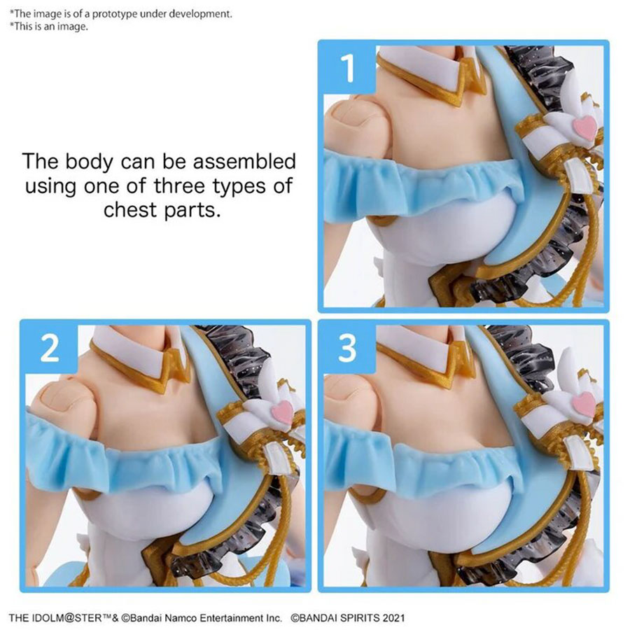 30 Minutes Sisters The Idolm@sters Shinycolors Kit - Option Body Parts Beyond The Blue Sky 2 (Color A)