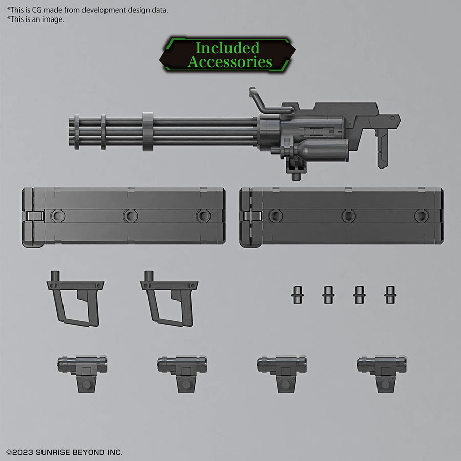 AMAIM Warrior At The Borderline High Grade 1/72 Kit - Weapon Set 8