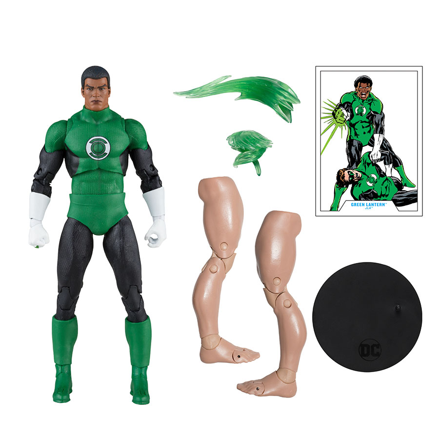 DC Build-A-Figure Wave 12 Green Lantern John Stewart 7-Inch Action Figure