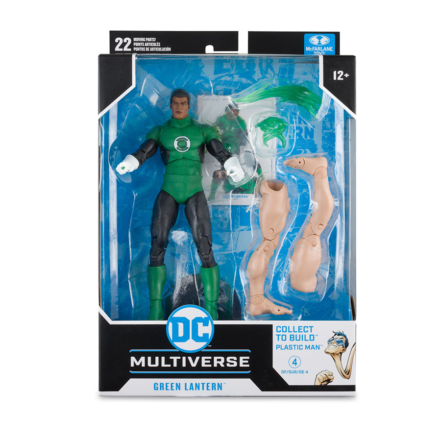 DC Build-A-Figure Wave 12 Green Lantern John Stewart 7-Inch Action Figure