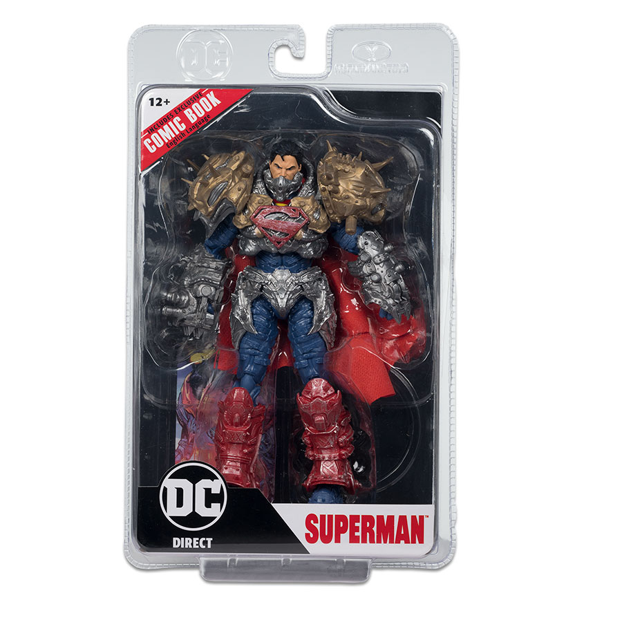 DC Direct 7-Inch Action Figure Wave 5 - Superman With Comic