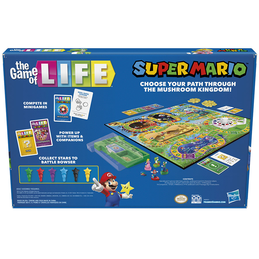 Game Of Life Super Mario Edition Board Game