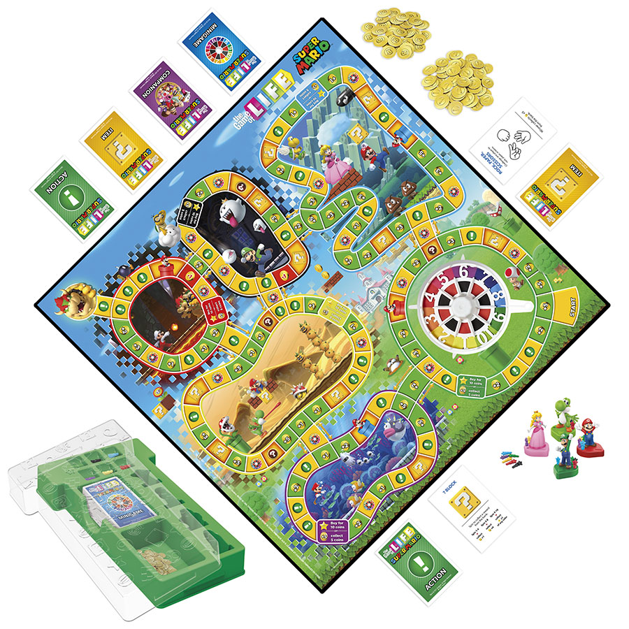 Game Of Life Super Mario Edition Board Game