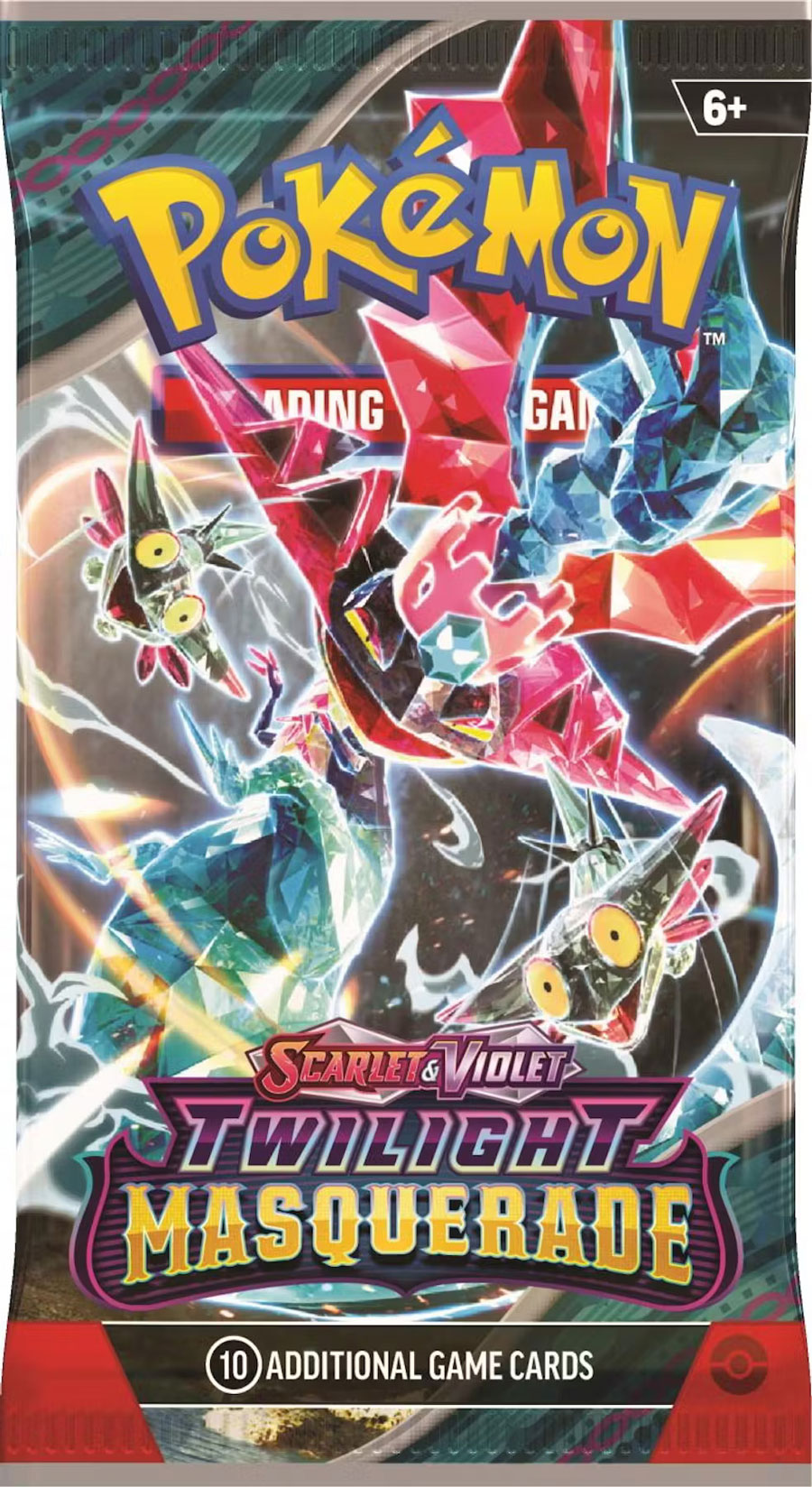 Pokemon Scarlet And Violet 6 Twilight Masquerade Elite Booster Pack