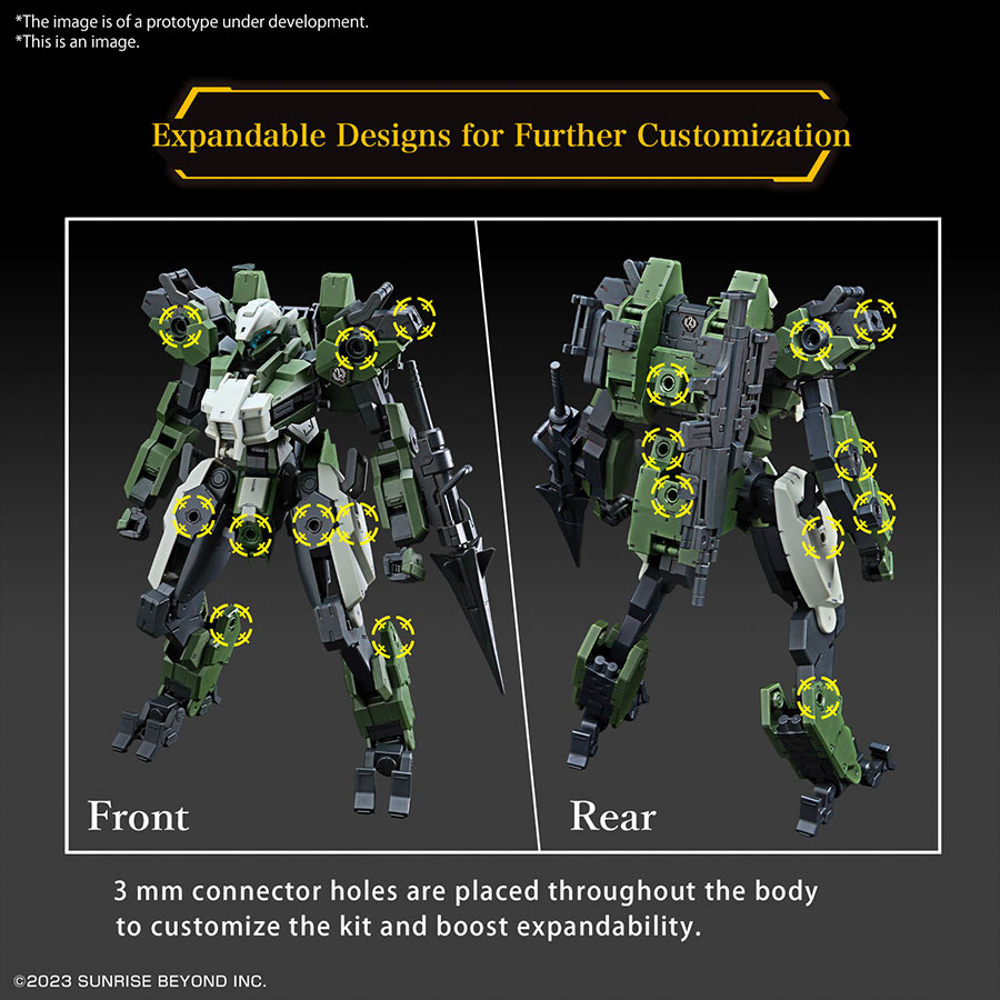 AMAIM Warrior At The Borderline High Grade 1/72 Kit #19 Gouyocustom