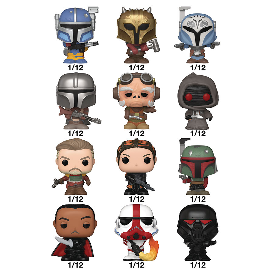 Bitty POP Mandalorian Single Mini Figure Blind Mystery Box
