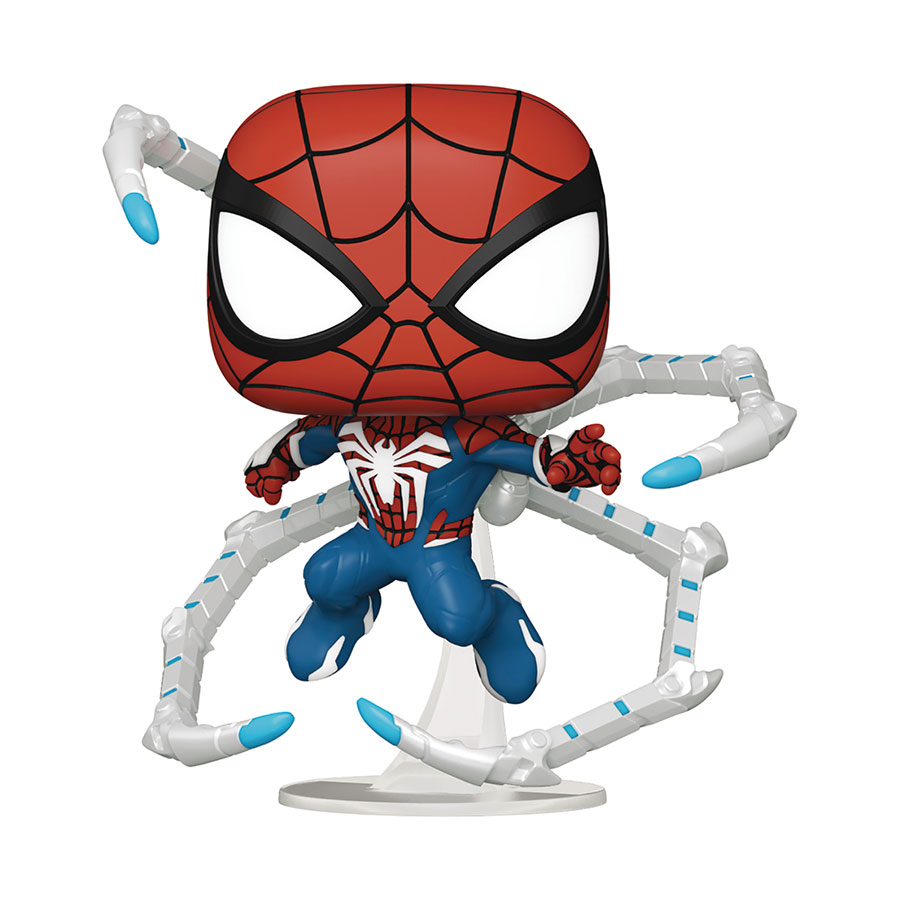 POP Games Spider-Man 2 Peter Parker Advanced Suit 2.0 Vinyl Figure	