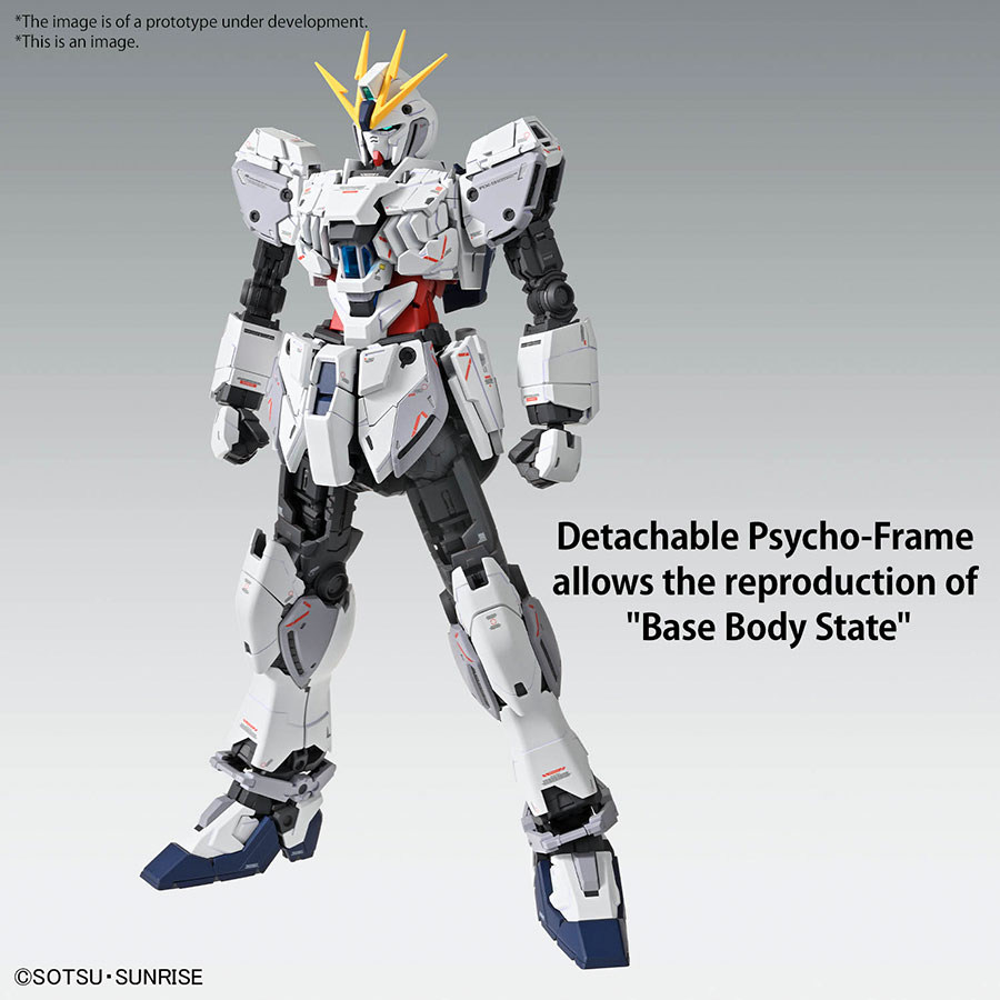 Gundam Master Grade 1/100 Kit - Ver.Ka - Mobile Suit RX-9/C Narrative Gundam C-Packs