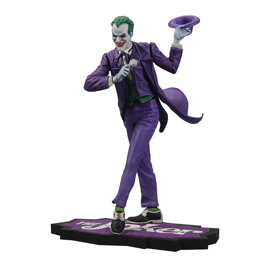 DC Direct Joker Purple Craze By Alex Ross Statue