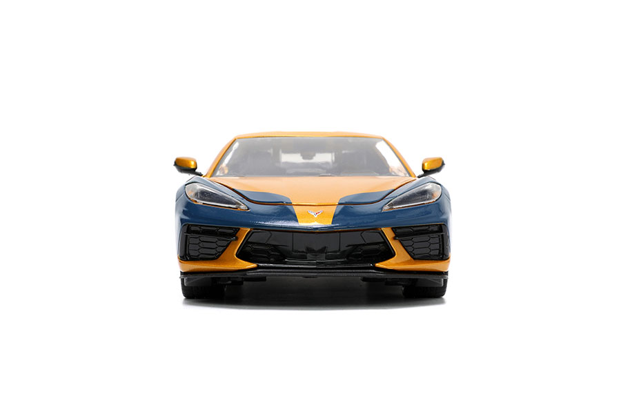 Marvel Wolverine 2020 Corvette With Figure 1/24 Scale Die-Cast Vehicle