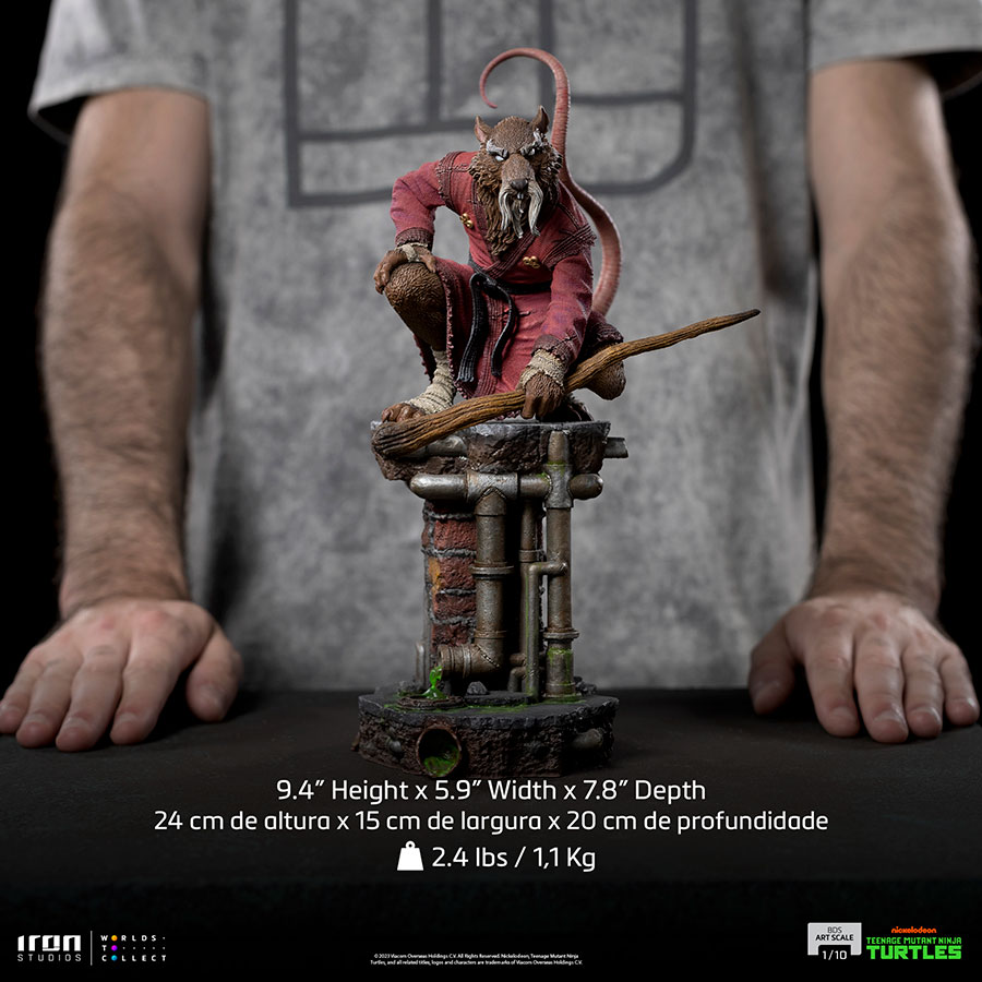 Teenage Mutant Ninja Turtles Master Splinter BDS Art Scale 1/10 Scale Statue