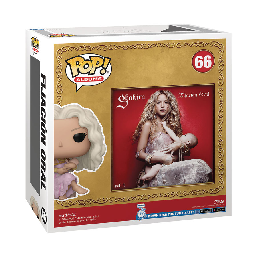 POP Albums Shakira Oral Fixation Volume 1 Vinyl Figure