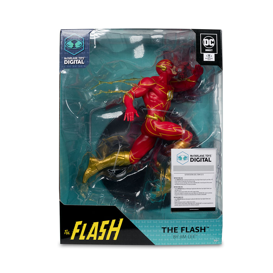 DC Direct Flash By Jim Lee 12-Inch Posed Statue