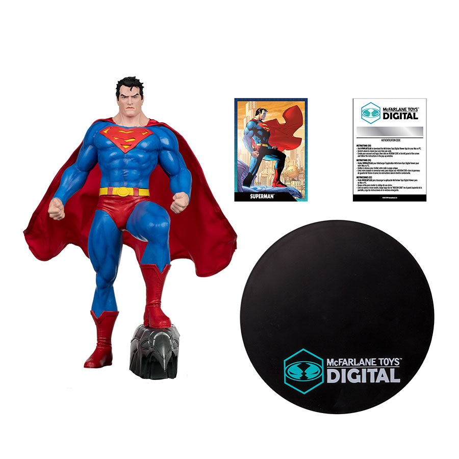 DC Direct Superman By Jim Lee 12-Inch Posed Statue